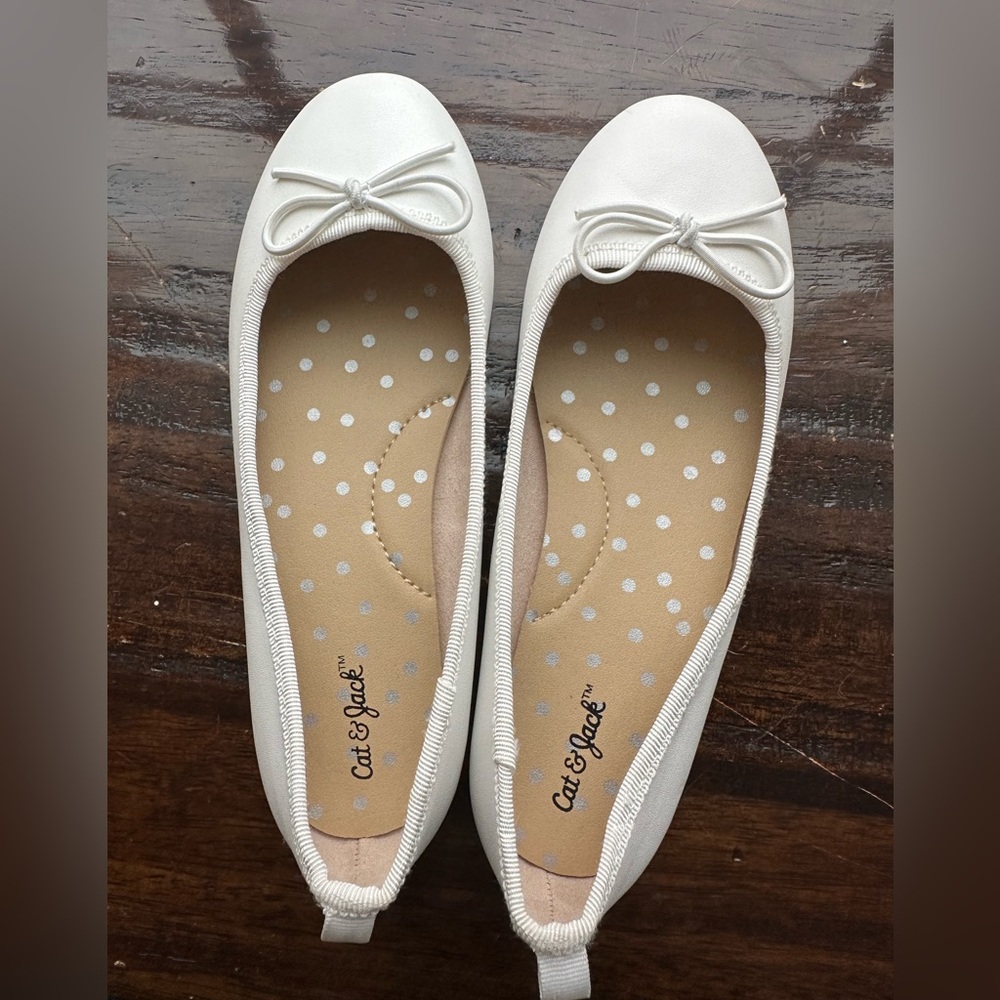 Cat & Jack; Kids shoes, ballet shoes. Never worn.